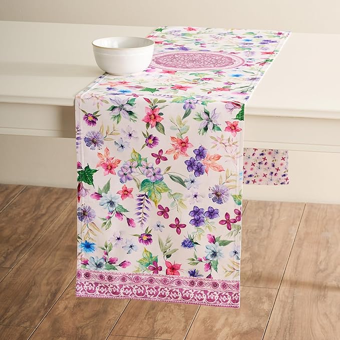 Maison d' Hermine Table Runner 100% Cotton Double Layer Table Runners 108 - Image 9