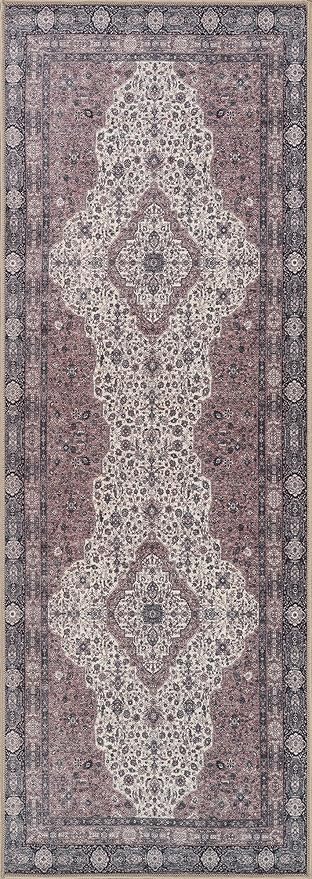 Bloom Rugs Washable Non-Slip 7 ft Runner - Image 3