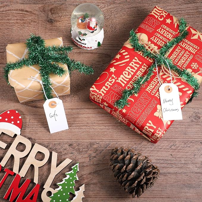 Prudiut 100 Pack Gift Tags - Image 5