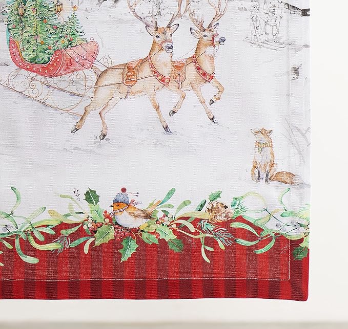Maison d' Hermine Table Runner 100% Cotton Single Layer Table Runners 72 inches - Image 7