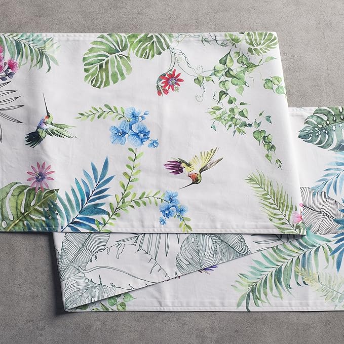 Maison d' Hermine Table Runner 100% Cotton Double Layer Table Runners 108 - Image 7