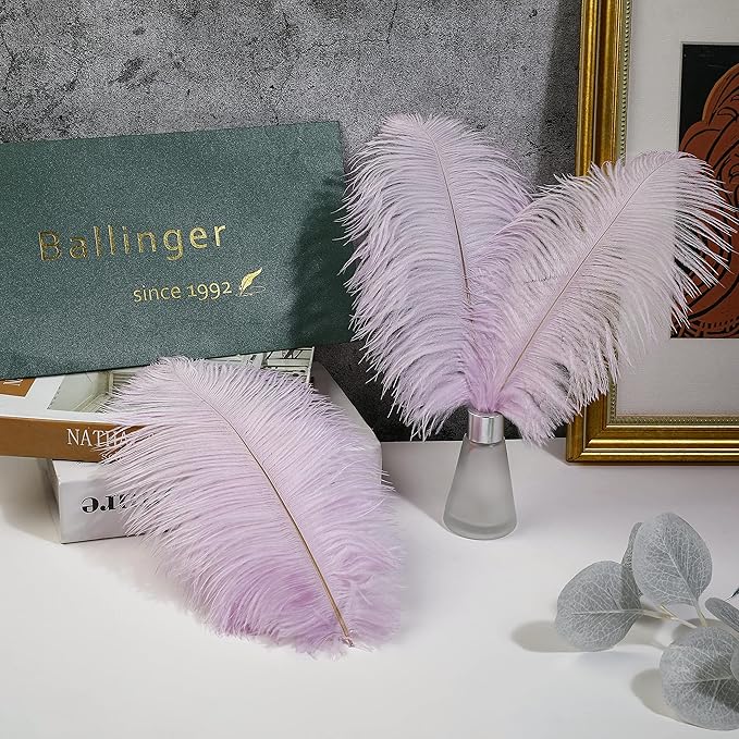 Ballinger Lavender Ostrich Feathers Bulk - Image 5