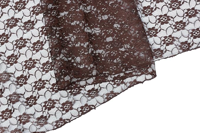 MDS Pack of 25 Wedding 12 x 108 inches Lace Table Runner - Image 6