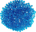 Galashield Flat Glass Marbles for Vases Blue Glass Gems Beads Pebbles Vase by Galashield
