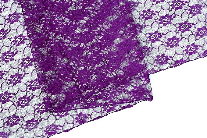 MDS Pack of 15 Wedding 12 x 108 inches Lace Table Runner - Image 4