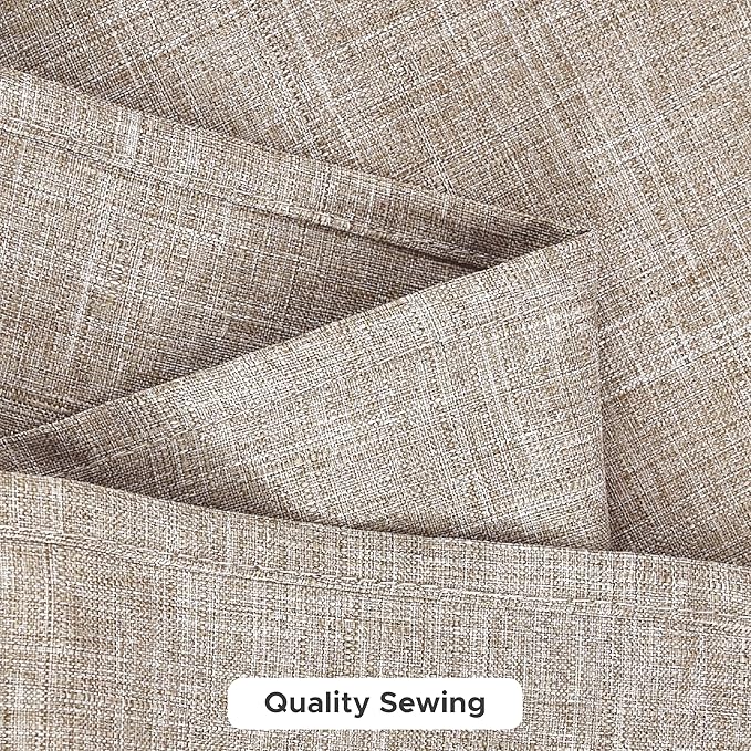 Fitable Faux Linen Tablecloths for Rectangle Tables: Water & Stain Resistant - Image 9