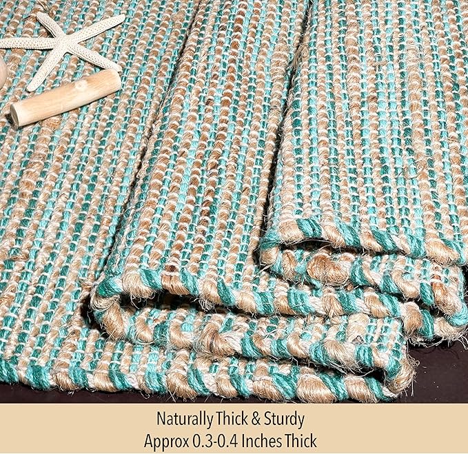 Chardin home Natural Jute Table Runner 13x72 Inch – Vintage Boho Rustic Table - Image 3