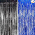 Foil Fringe Curtain Party Decorations by BRAVESHINE