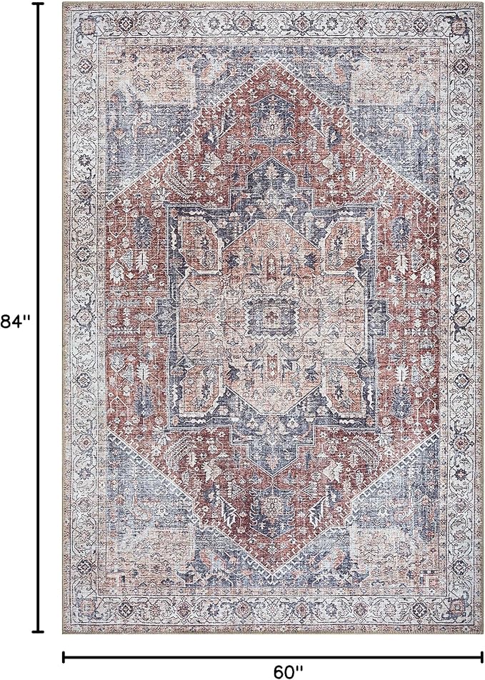 Bloom Rugs Washable Non-Slip 5' x 7' Rug - Image 2