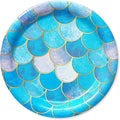 American Greetings Mermaid Party Supplies, Dessert Plates by AmericanGreetings