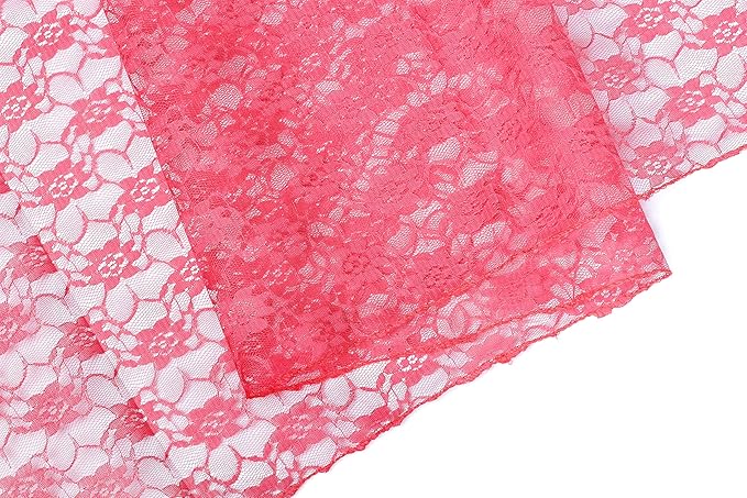 MDS Pack of 20 Wedding 12 x 108 inches Lace Table Runner - Image 5