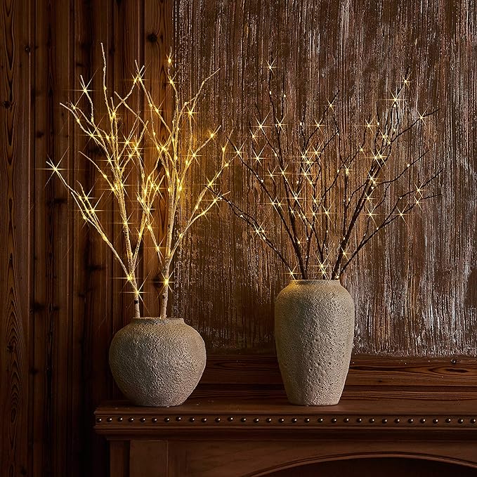 LITBLOOM Lighted Birch Branches Battery Operated - Image 7
