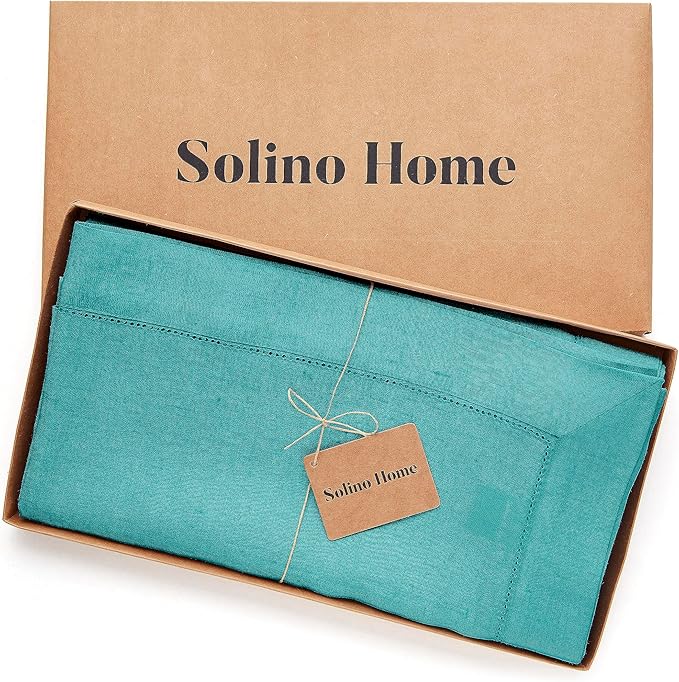 Solino Home Linen Tablecloth 60 x 90 Inch - Image 5