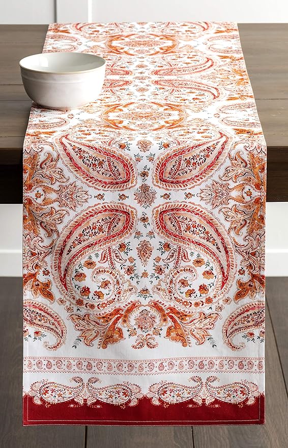 Maison d' Hermine Table Runner 100% Cotton Double Layer Table Runners 108 - Image 9