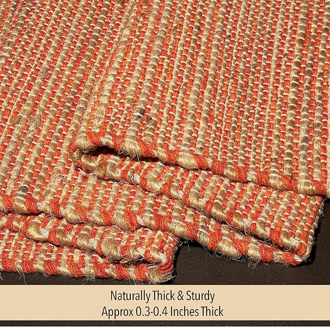 Chardin home Natural Jute Table Runner 13x72 Inch – Vintage Boho Rustic Table - Image 3