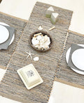 Chardin home Natural Jute Table Runner 13x36 Inch – Vintage Boho Rustic Table by ChardinHome