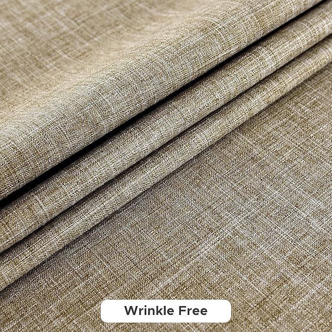 Fitable Faux Linen Tablecloths for Rectangle Tables: Water & Stain Resistant - Image 5
