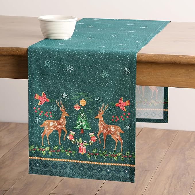 Maison d' Hermine Table Runner 100% Cotton Single Layer Table Runners 72 inches - Image 9