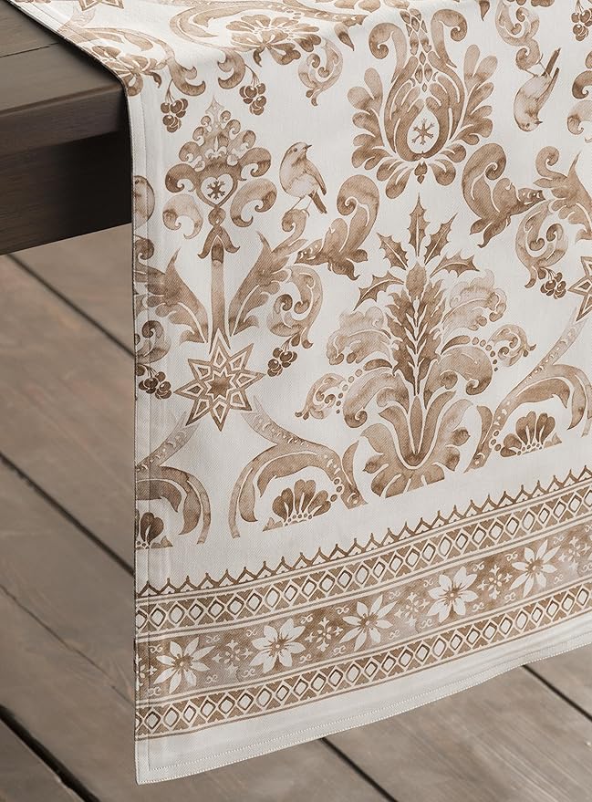 Maison d' Hermine Table Runner 100% Cotton Single Layer Table Runners 90 inches - Image 4