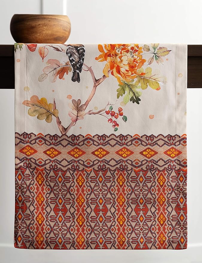 Maison d' Hermine Table Runner 100% Cotton Single Layer Table Runners 72 inches - Image 8