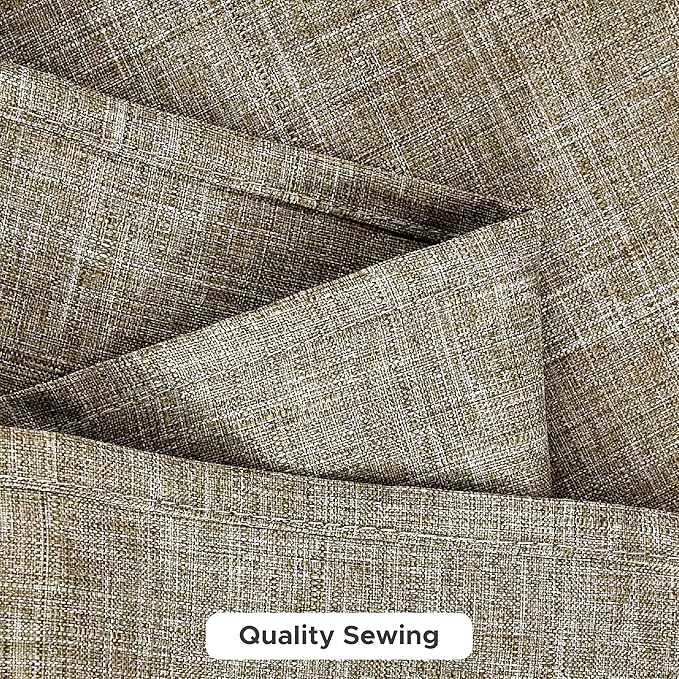Fitable Square Table Cloth Linen Textured: Water & Stain Resistant Farmhouse - Image 9