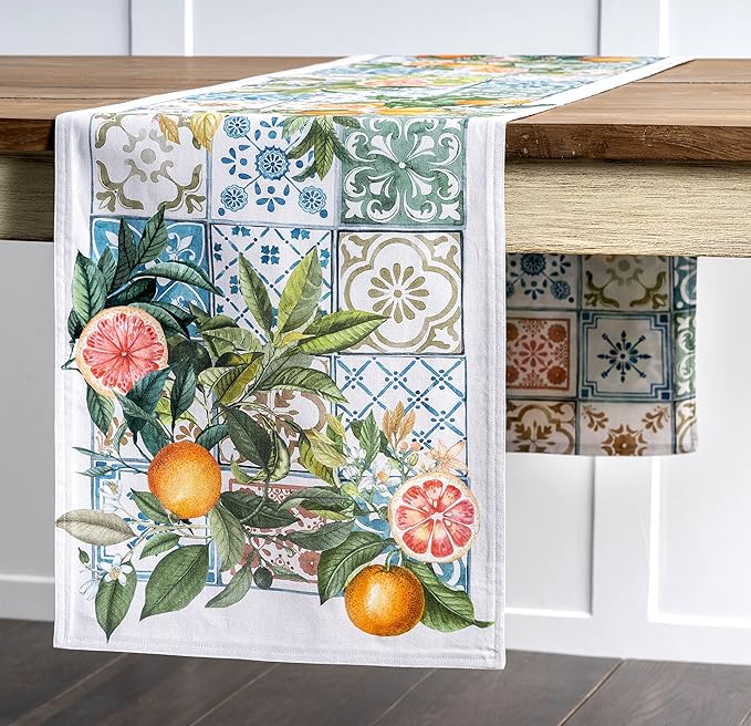 Maison d' Hermine Table Runner 100% Cotton Double Layer Table Runners 72 inches - Image 7