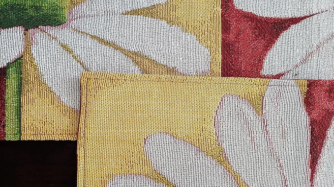 Tache Home Fashion DB9046TR-13X48 Colorful Red & Yellow Daisy Flower Loves Me - Image 6