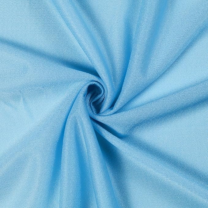 VDS Pack of 1 Panel Wedding Arch Draping Fabric Sheer Chiffon Fabric Drapery - Image 6