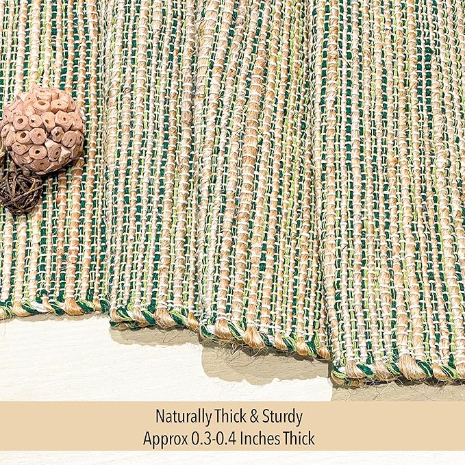 Chardin home Natural Jute Table Runner 13x36 Inch – Vintage Boho Rustic Table - Image 3