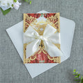 20 PCS 5.12x7.2 Butterfly Quinceanera Invitation, Laser Cut Wedding Invitation by FEIYI