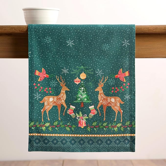 Maison d' Hermine Table Runner 100% Cotton Single Layer Table Runners 72 inches - Image 8