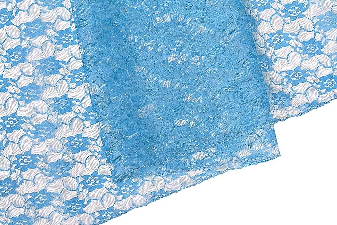MDS Pack of 15 Wedding 12 x 108 inches Lace Table Runner - Image 5