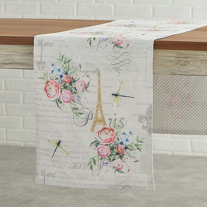 Maison d' Hermine Table Runner 100% Cotton Double Layer Table Runners 108 - Image 8