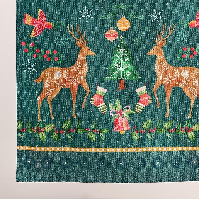 Maison d' Hermine Table Runner 100% Cotton Double Layer Table Runners 108 - Image 7