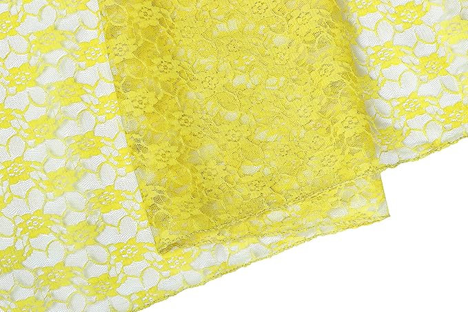 MDS Pack of 15 Wedding 12 x 108 inches Lace Table Runner - Image 6