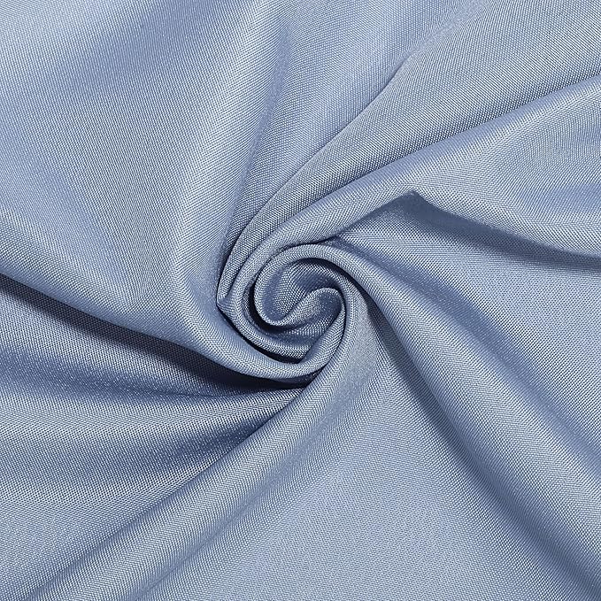 Efavormart 54x54 Dusty Blue Wholesale Linens Seamless Polyester Square Linen - Image 6
