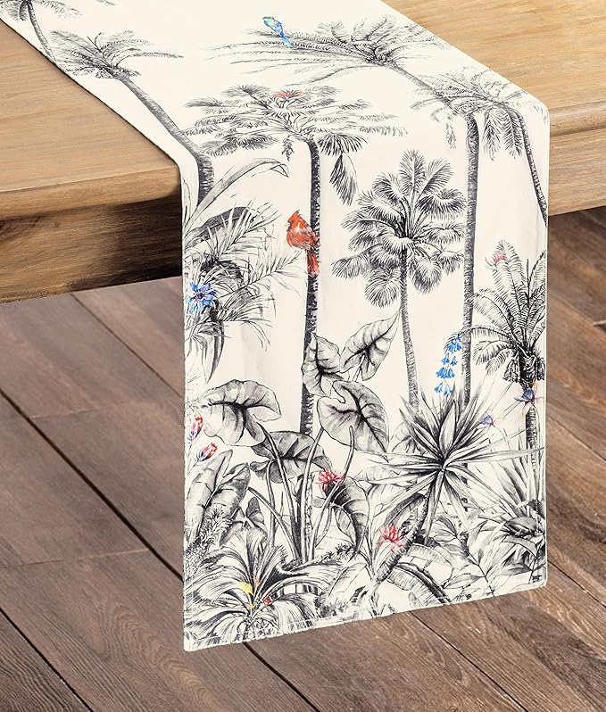 Maison d' Hermine Table Runner 100% Cotton Double Layer Table Runners 108 - Image 7