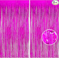 Foil Fringe Curtain Party Decorations by BRAVESHINE