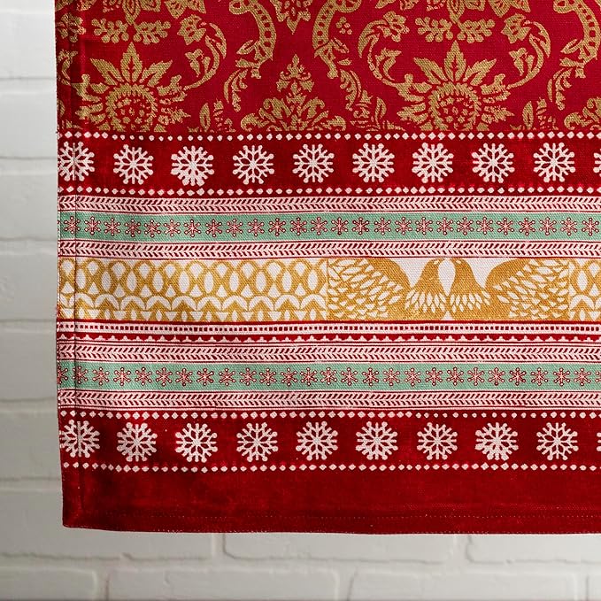 Maison d' Hermine Table Runner 100% Cotton Double Layer Table Runners 108 - Image 7