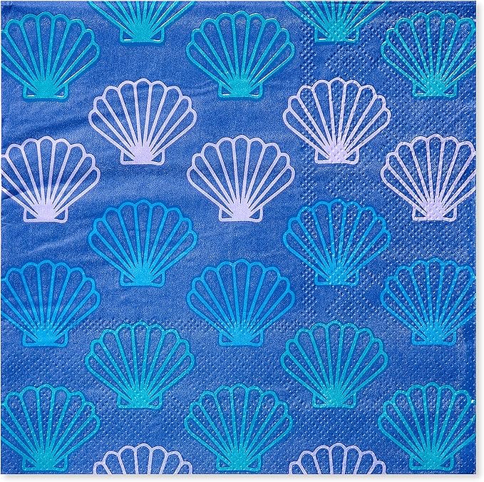 American Greetings Mermaid Party Supplies, Lunch Napkins by AmericanGreetings