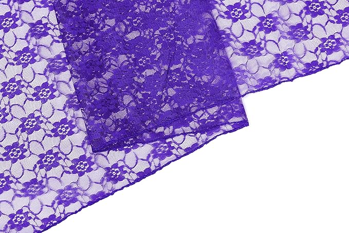 MDS Pack of 25 Wedding 12 x 108 inches Lace Table Runner - Image 4