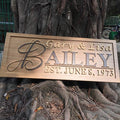 ADVPRO Personalized Custom Made Solid Pine Wood rustic home sign décor by ADVPRO