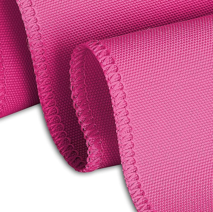 LTC LINENS Fuchsia Round Tablecloth 120 Inch - Image 4