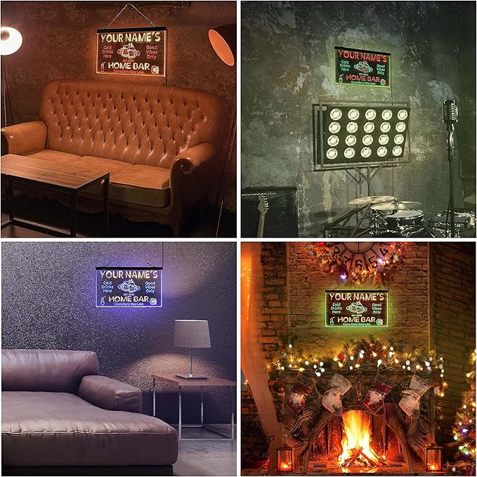 ADVPRO Personalized Your Name Custom Home Bar Beer Established Year Dual Color - Image 5
