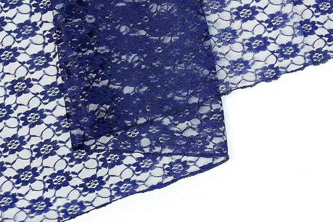 MDS Pack of 15 Wedding 12 x 108 inches Lace Table Runner - Image 5