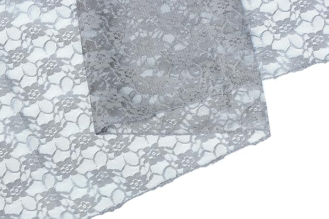 MDS Pack of 25 Wedding 12 x 108 inches Lace Table Runner - Image 4