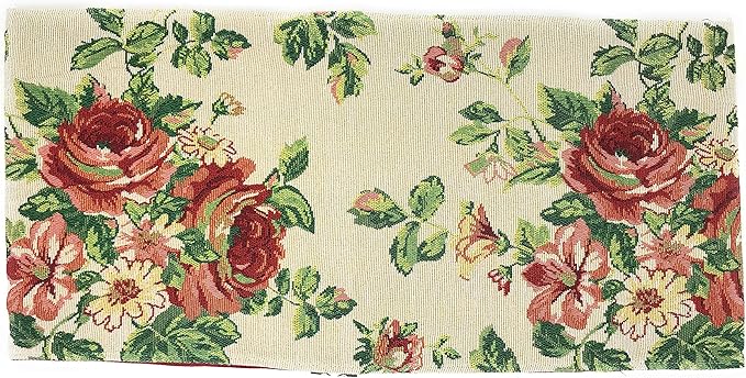 Tache Sweet Roses Spring Summer Traditional Country Vintage White Red Floral - Image 7